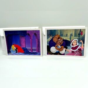 Disney Lithographs Limited Edition Beauty & the Beast And Sleeping Beauty
